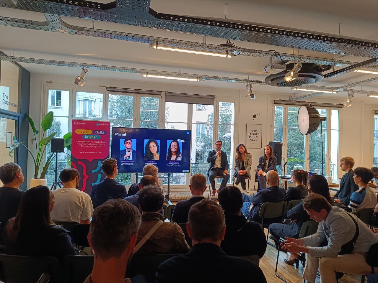 Yesterday’s important event at Paris Blockchain Week!