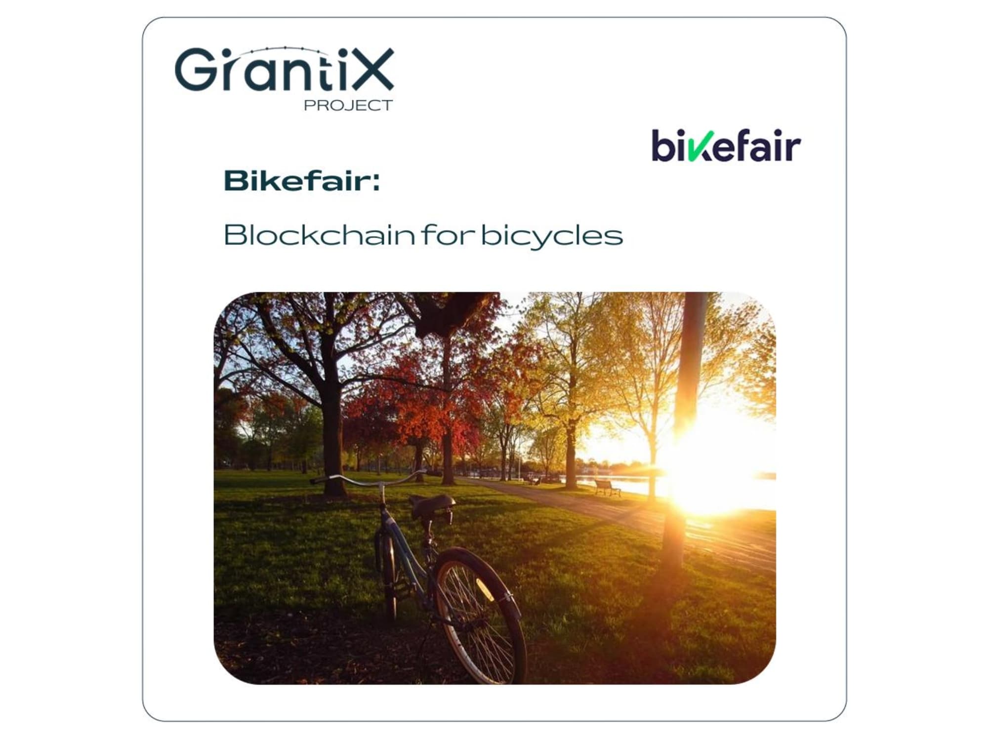BikeFair: Tokenization for Bicycles