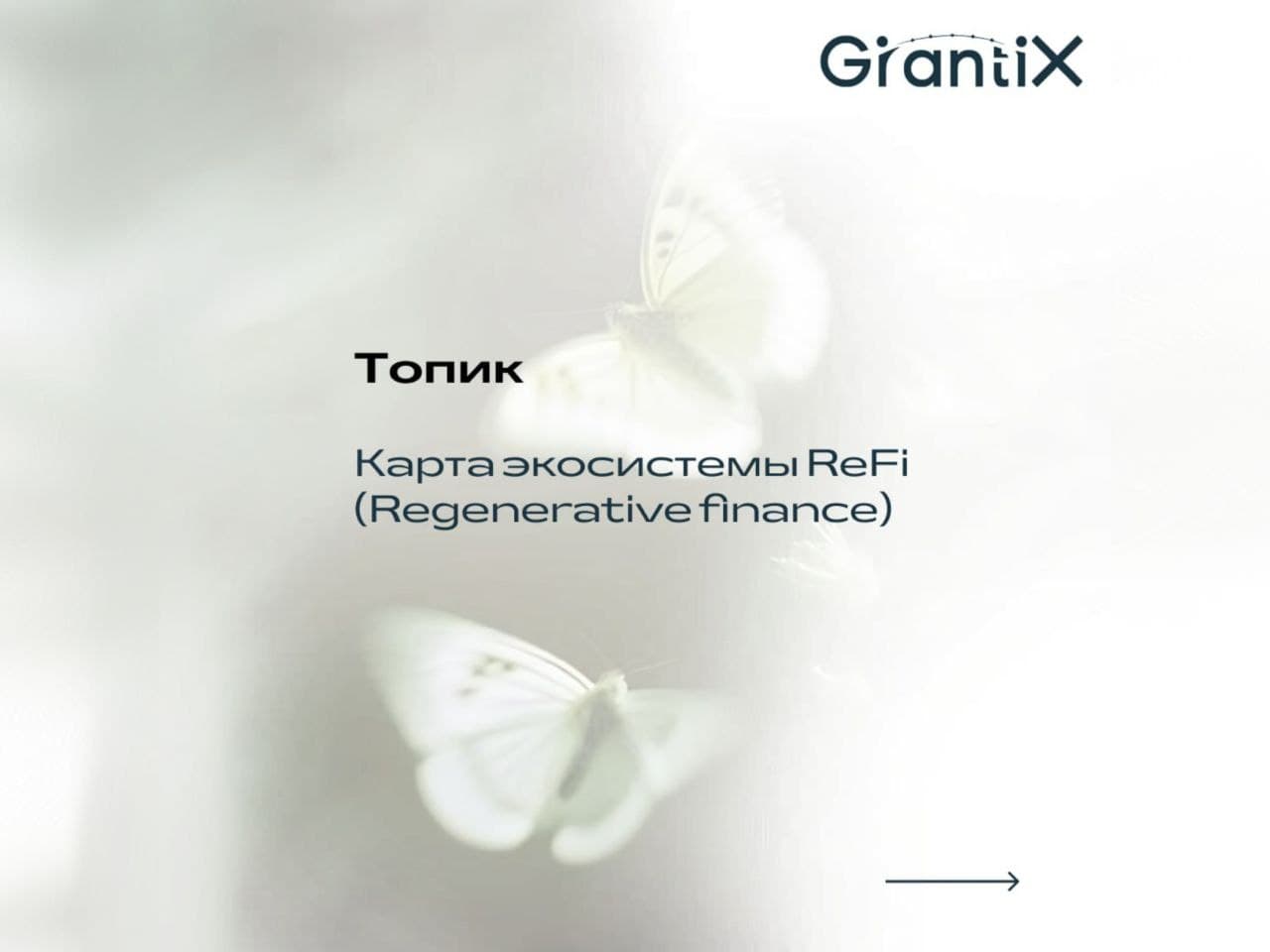 Карта экосистемы ReFi (Regenerative finance)