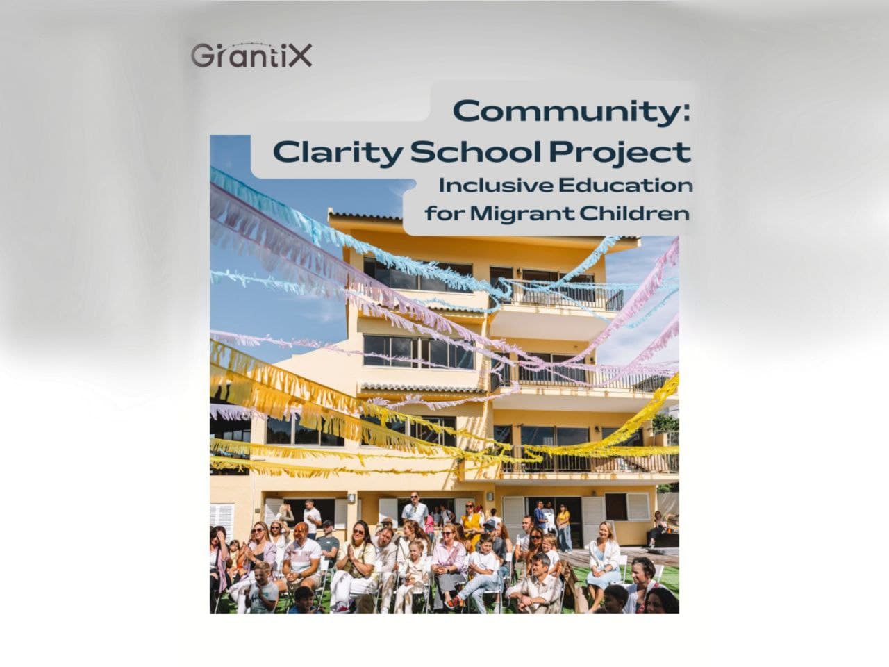New project on GrantiX: an inclusive environment for migrant children with special needs.