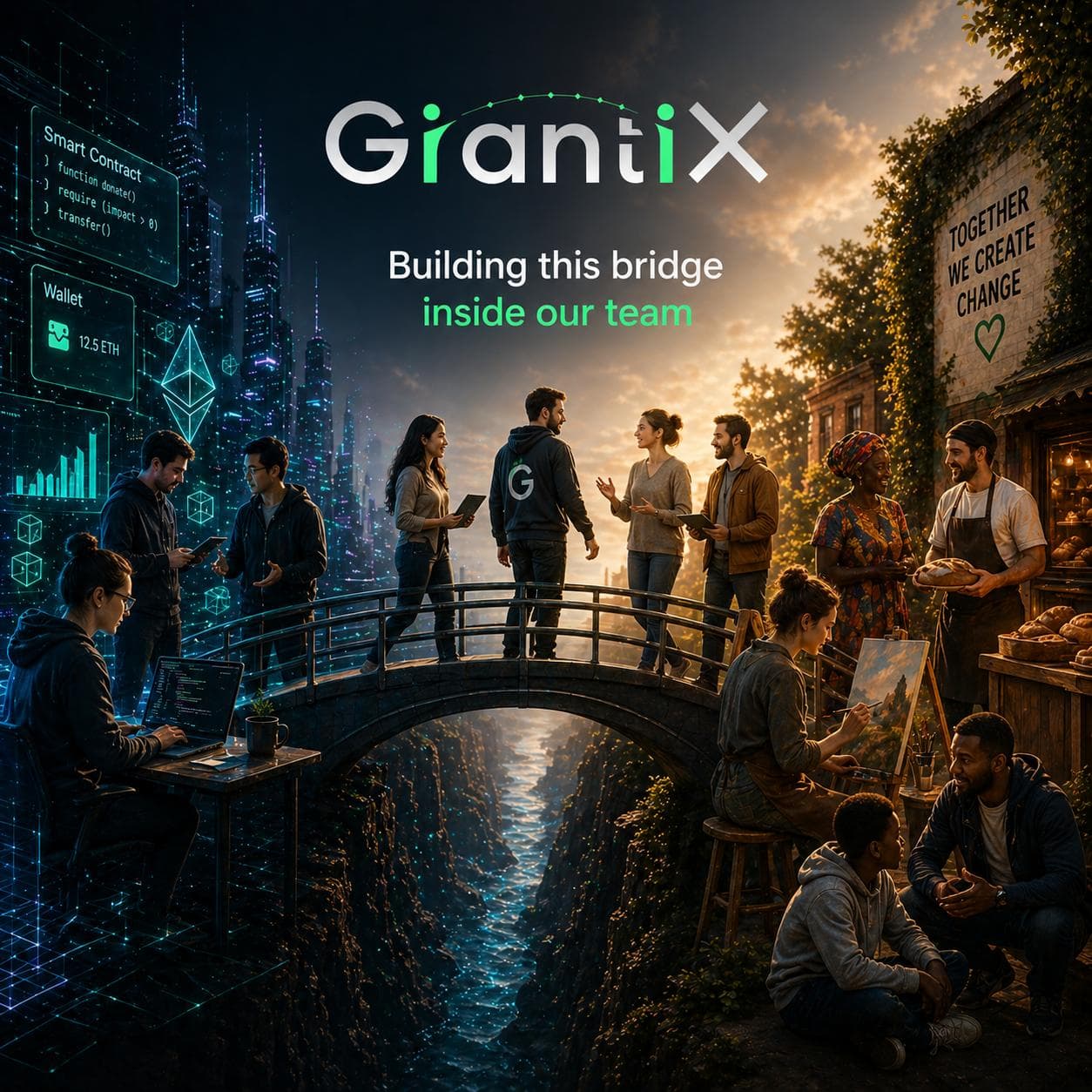 GrantiX connects Web3 and social entrepreneurs through real actions